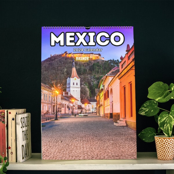 Mexico Wall Calendar 2024