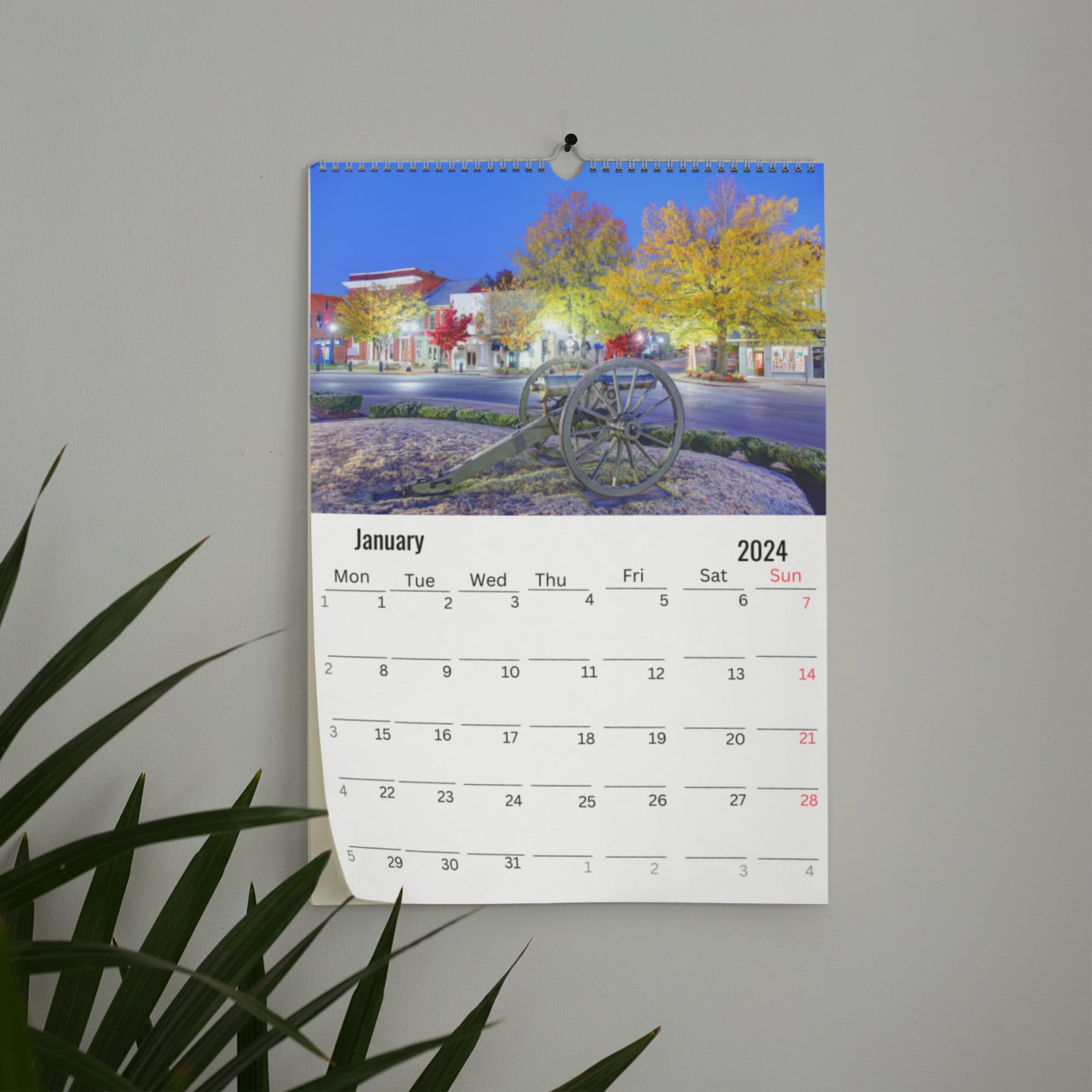 Tennessee Wall Calendar 2024 Etsy