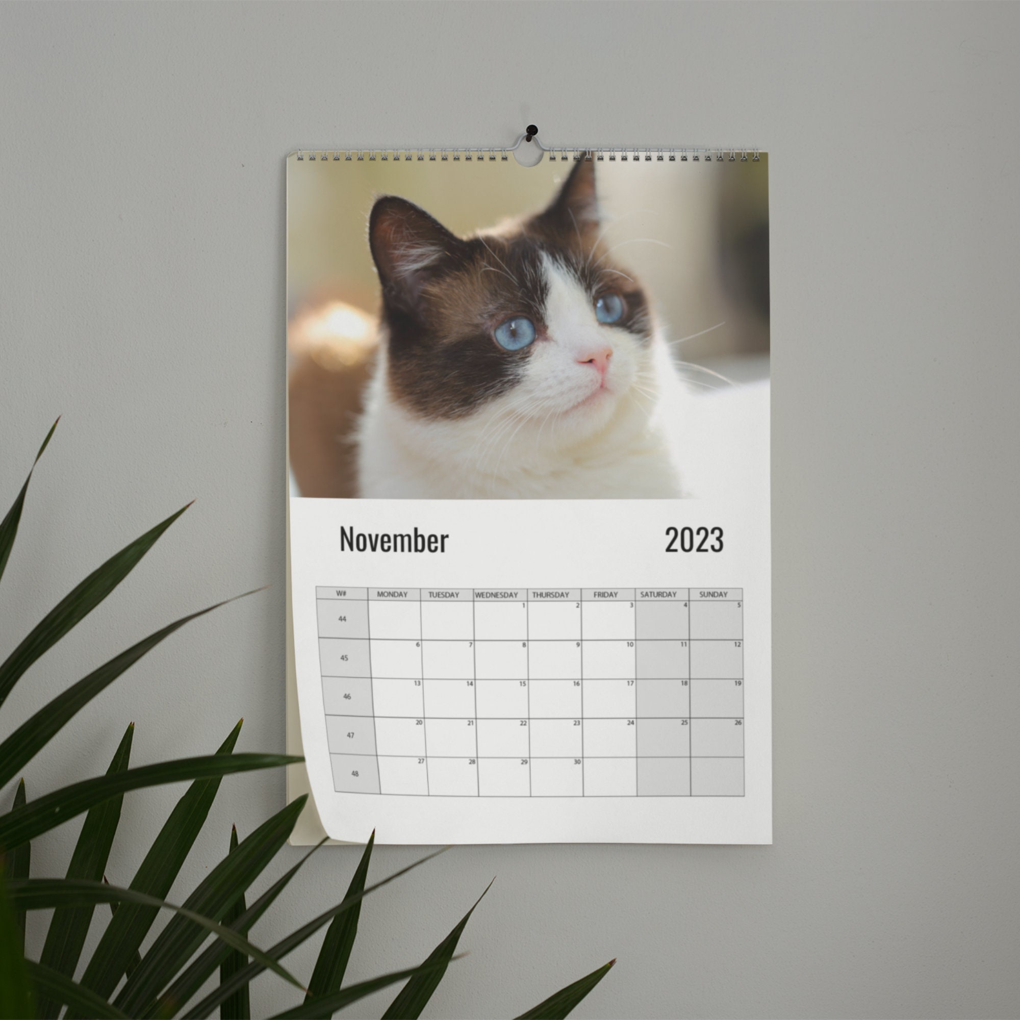 Snowshoe Wall Calendar 2023 Etsy