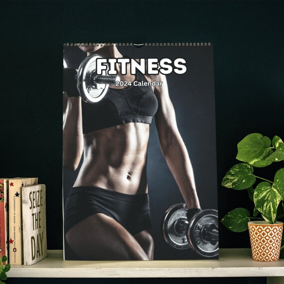 Fitness Wall Calendar 2024 - Etsy Fitness Wall Calendar 2024 - Etsy