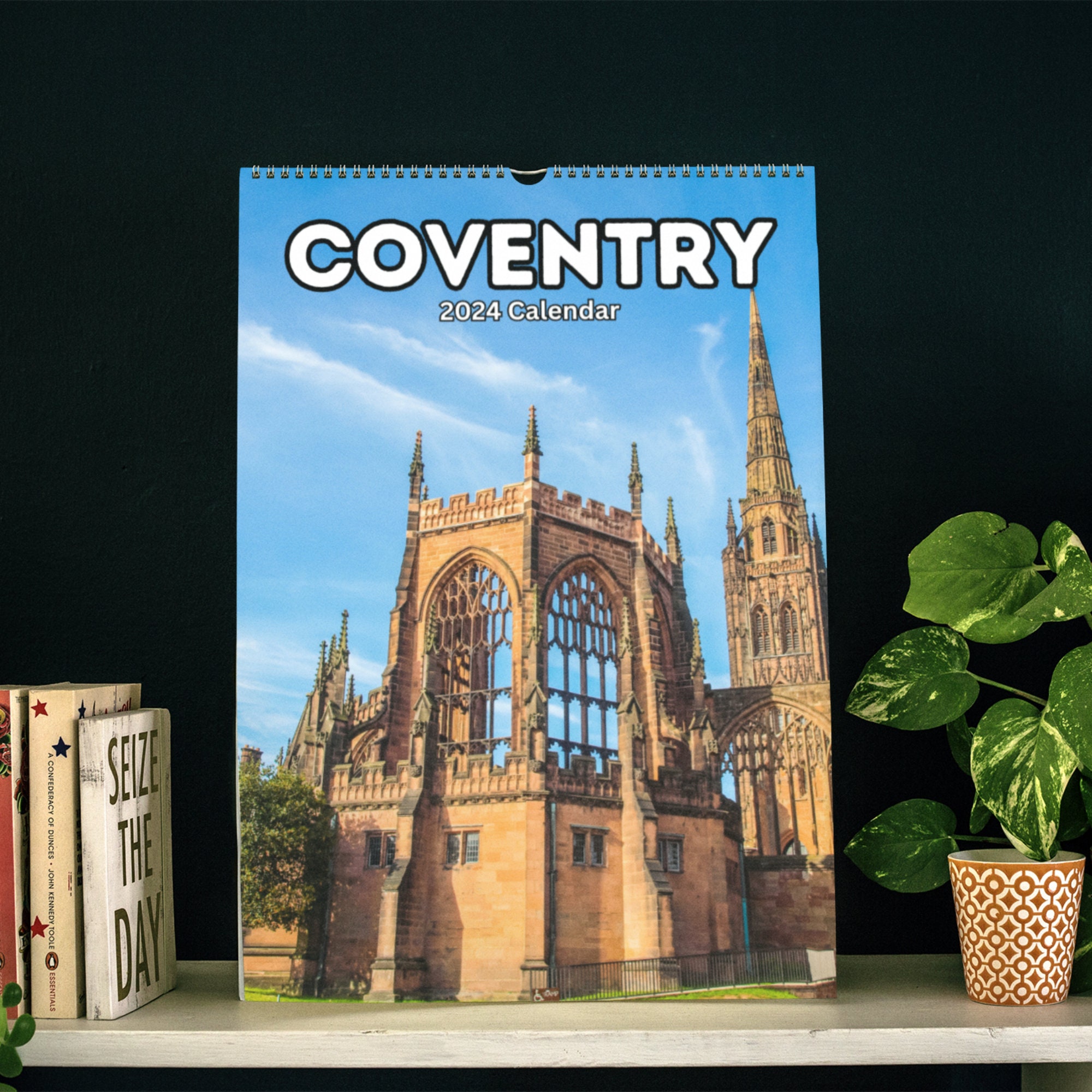 Coventry Wall Calendar 2024 Etsy