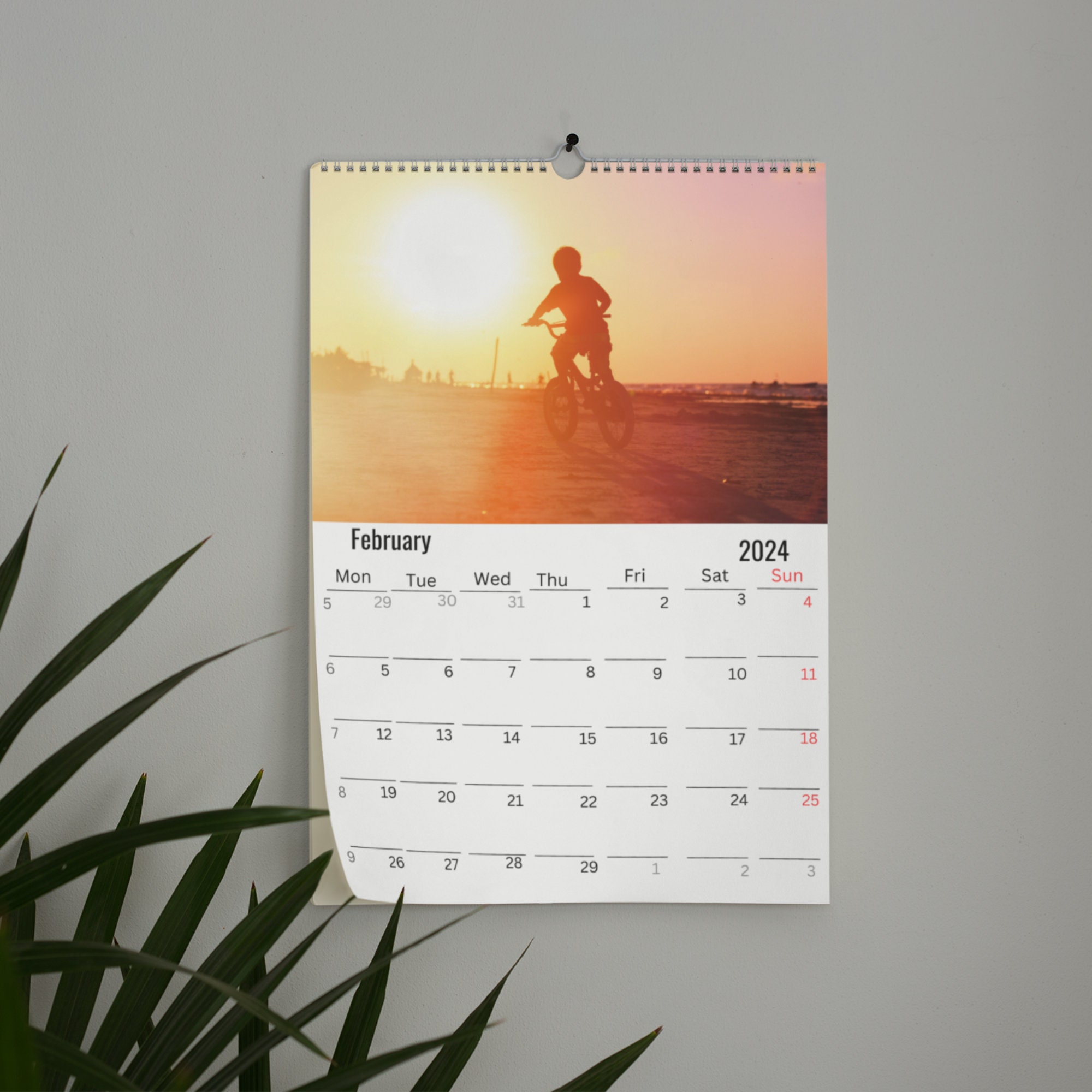 Cycling Wall Calendar 2024 Etsy