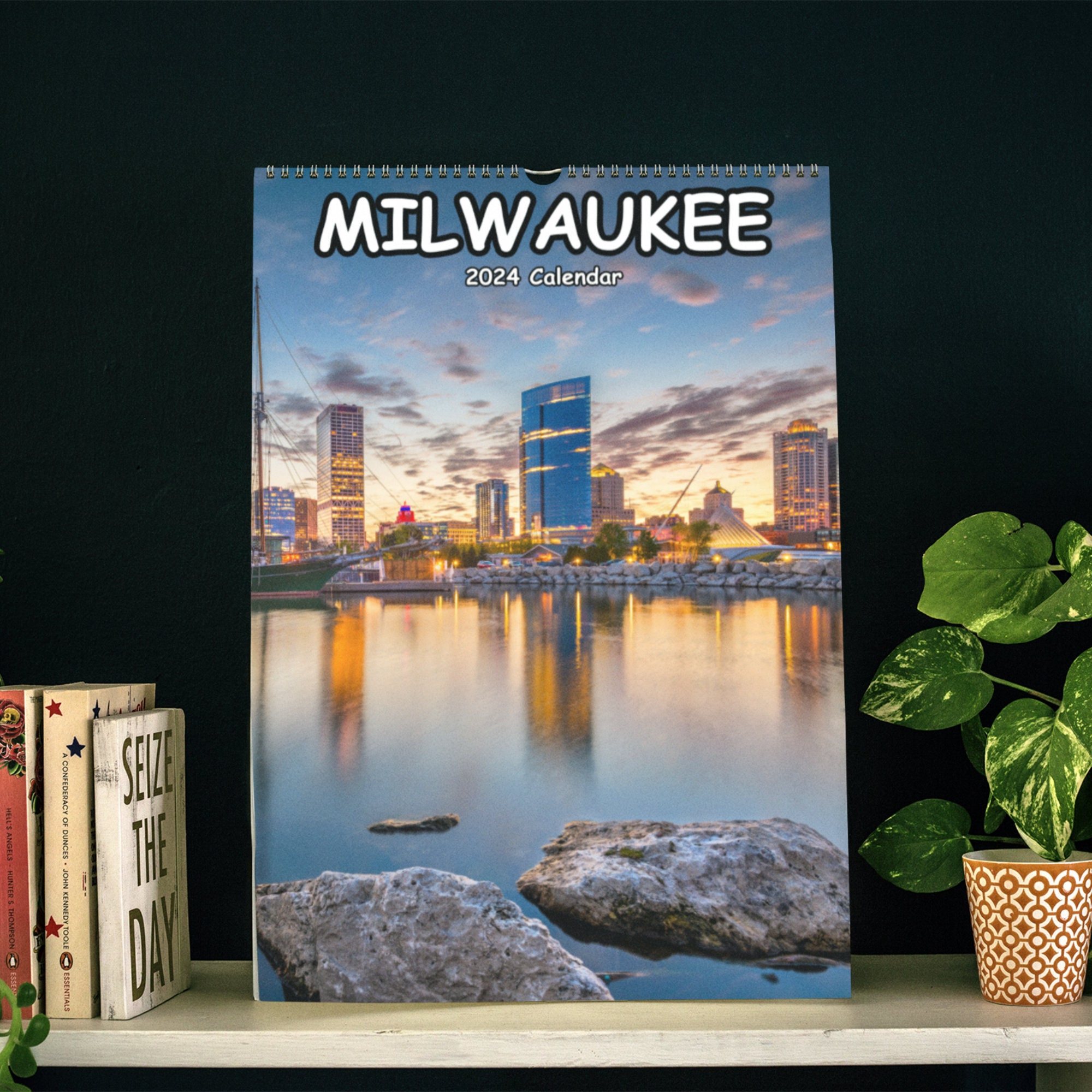 Milwaukee Wall Calendar 2024 - Etsy