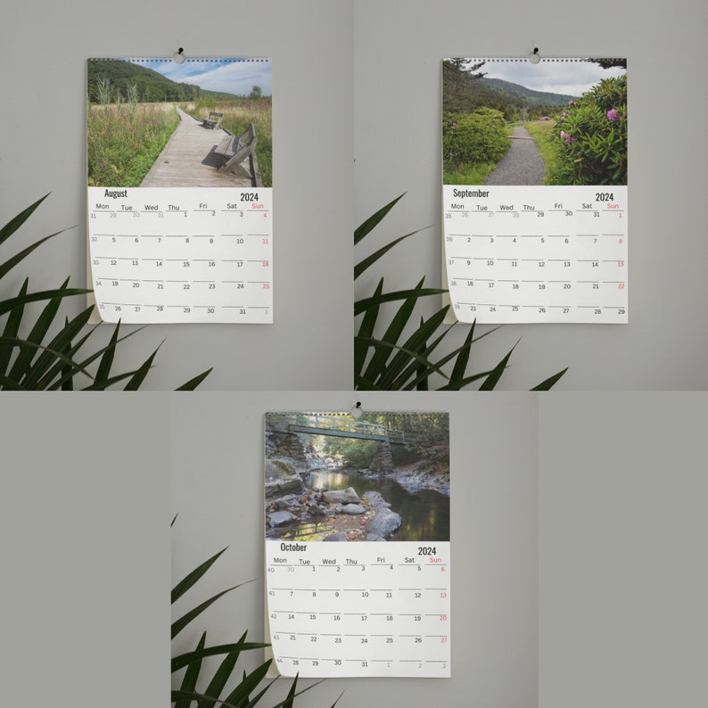 Appalachian Trail Wall Calendar 2024 Etsy