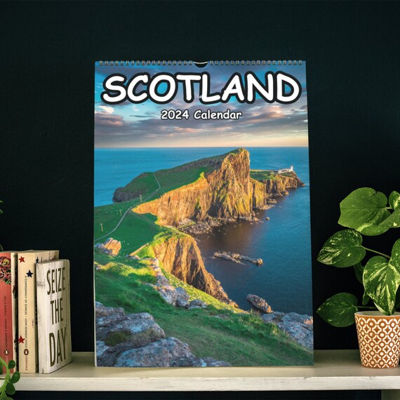 Scotland Wall Calendar 2024 - Etsy