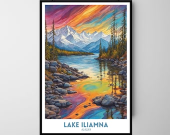 Lake Iliamna Print, Lake Iliamna Wall Art, Lake Iliamna Poster, Lake Iliamna Photo, Lake Iliamna Poster Print,Lake Iliamna Wall Decor,Alaska