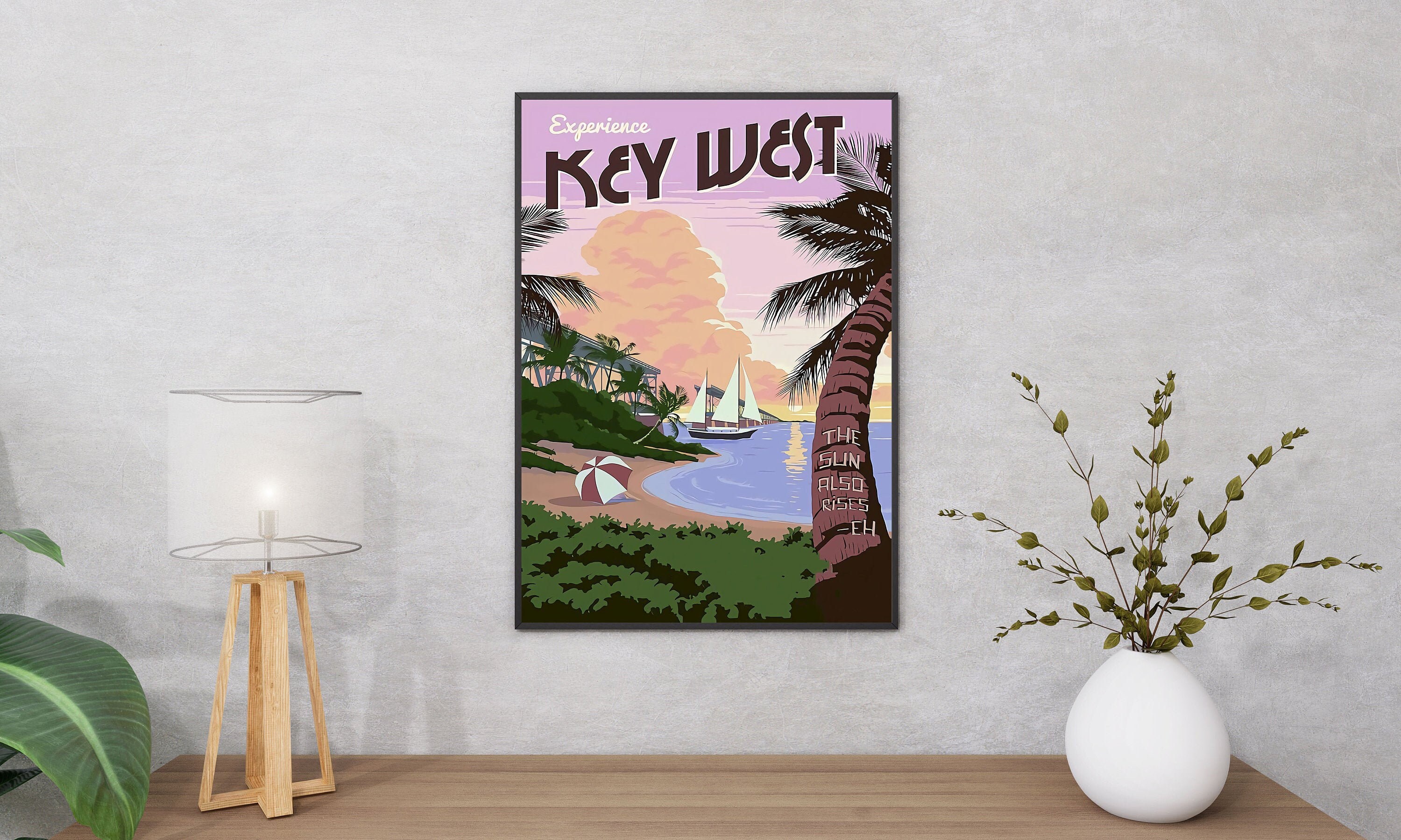 The Schooner Western Union in Key West, Florida Canvas Print by The Titled  Flamingo