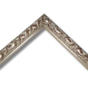 Cadre photo en argent antique : cadre en bois personnalisé avec verre acrylique