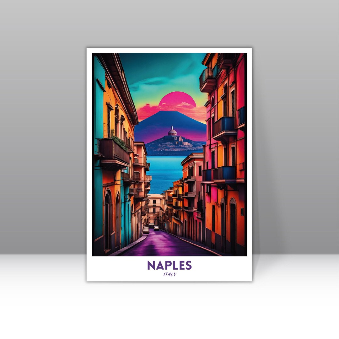 Naples Digital Download, Naples Poster Print, Naples Wall Art, Naples