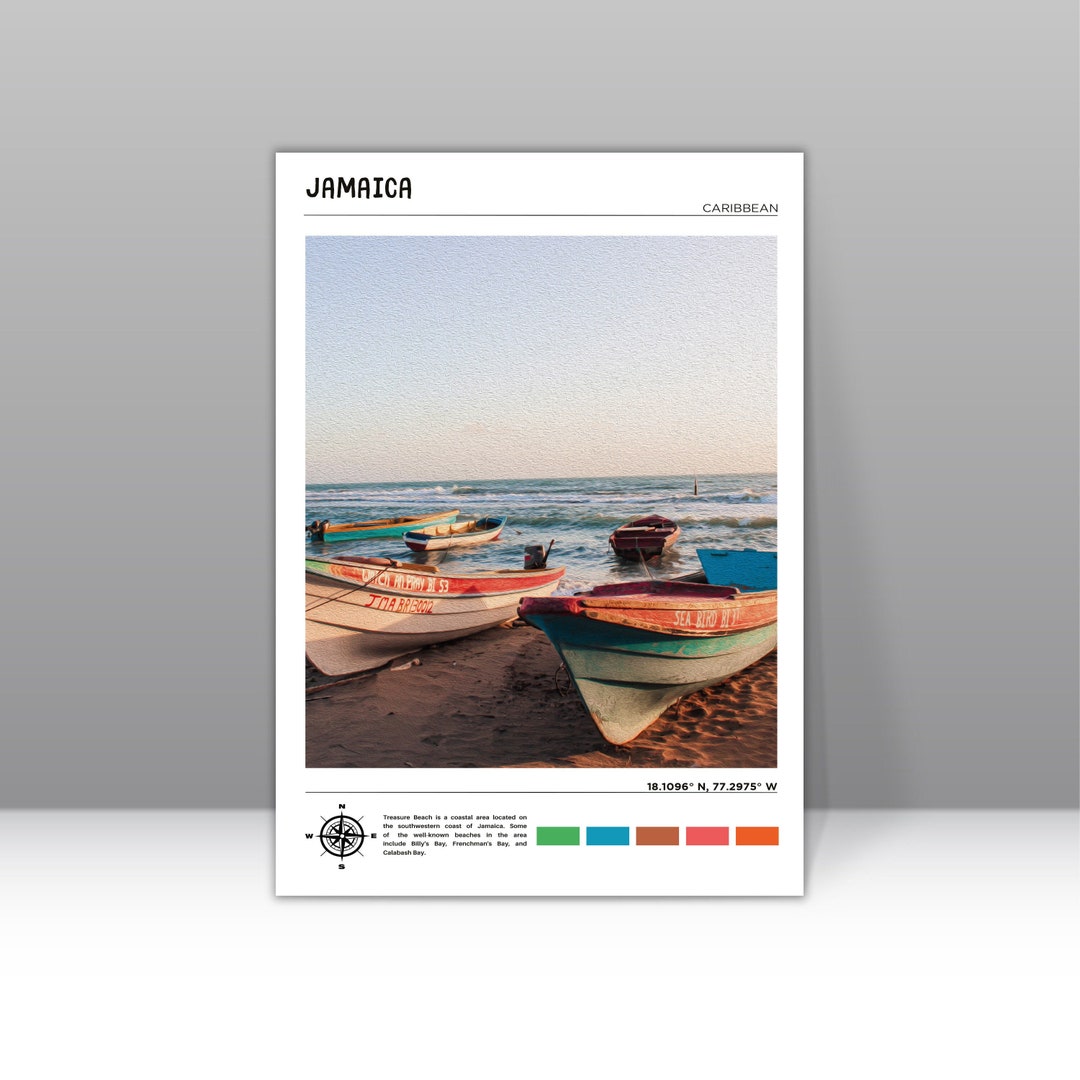 Jamaica Oil Paint, Jamaica Print, Jamaica Wall Art, Jamaica Poster, Jamaica Photo, Jamaica