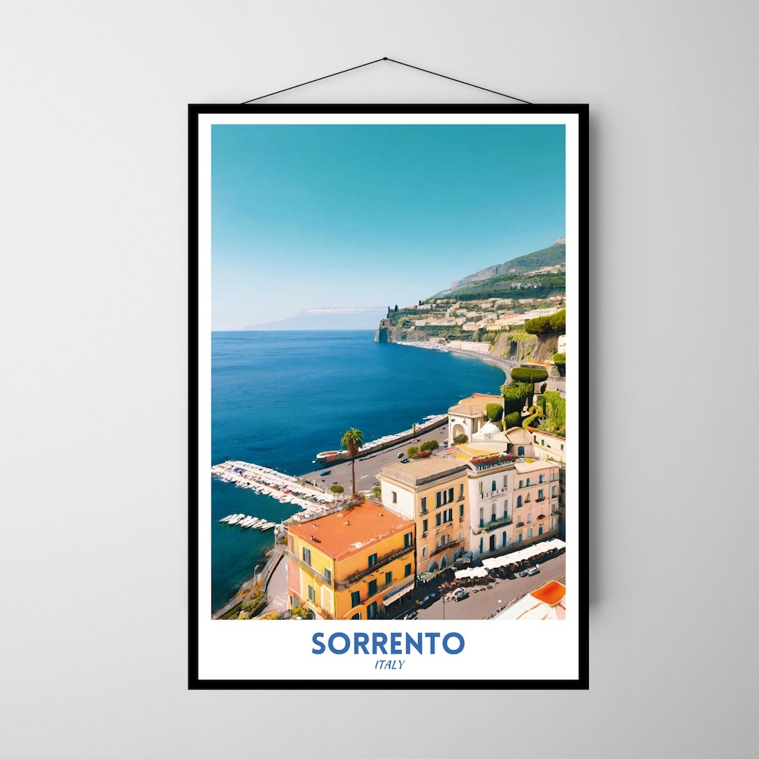 Sorrento Digital Download, Sorrento Poster Print, Sorrento Poster, Sorrento Print, Sorrento ...