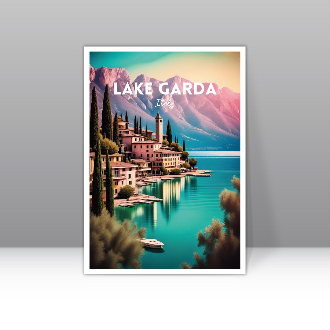 Lake Garda Digital Download, Lake Garda Print, Lake Garda Poster, Lake Garda Wall Art, Lake