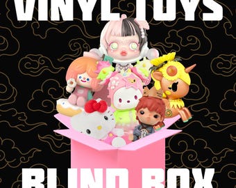 Mystery vinyl figure and toys blind box