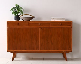 Vintage Bodafors Teak Sideboard with Three Drawers