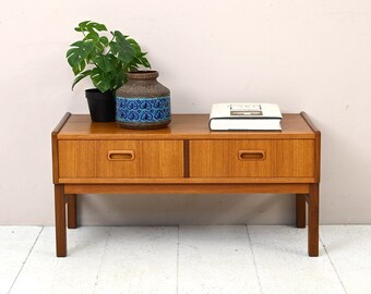 MidCentury Teak Sideboard / TV Stand - Original 1960s Scandinavian Retro Design