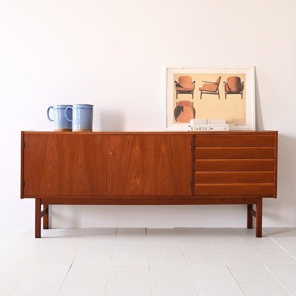 Enfilade Scandinave Vintage en Teck par Erik Worts pour Ikea