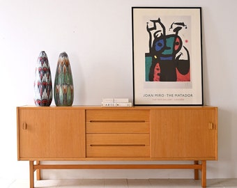 Vintage Swedish Oak Sideboard by Nils Jonsson "Arild"