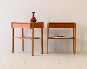 Mid-Century Pair of vintage bedside tables - Scandinavian Design '60s