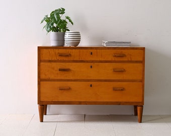 MidCentury Deco Style Scandinavian Chest of Drawers - Nordic Design '40s