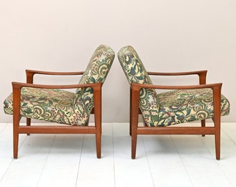Inge Andersson 'Oslo' MidCentury Armchairs, Original Vintage Danish Scandinavian Design