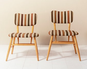 Pair of 'TV' Chairs attributed to Alf Svensson, MidCentury 1950s, Original Danish Scandinavian Modern Style