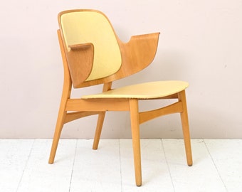 Vintage Hans Olsen Model 107 Chair - Original Danish MidCentury Scandinavian Design Office Chair