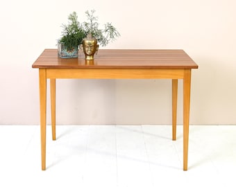 Vintage Danish Design Teak Extendable Dining Table, MidCentury Danish 1960s