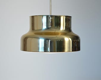 Bumling Brass Pendant Lamp by Anders Pehrson for Ateljé Lyktan, 1960s