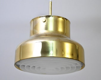 MidCentury Vintage 'Bumling' Pendant Light by Anders Pehrson - Gold Color, Home Interior Decor Design