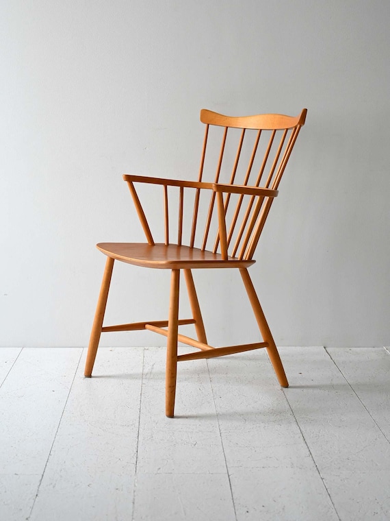 Original J52B Chair by Børge Mogensen for FDB Møbler, 1950s