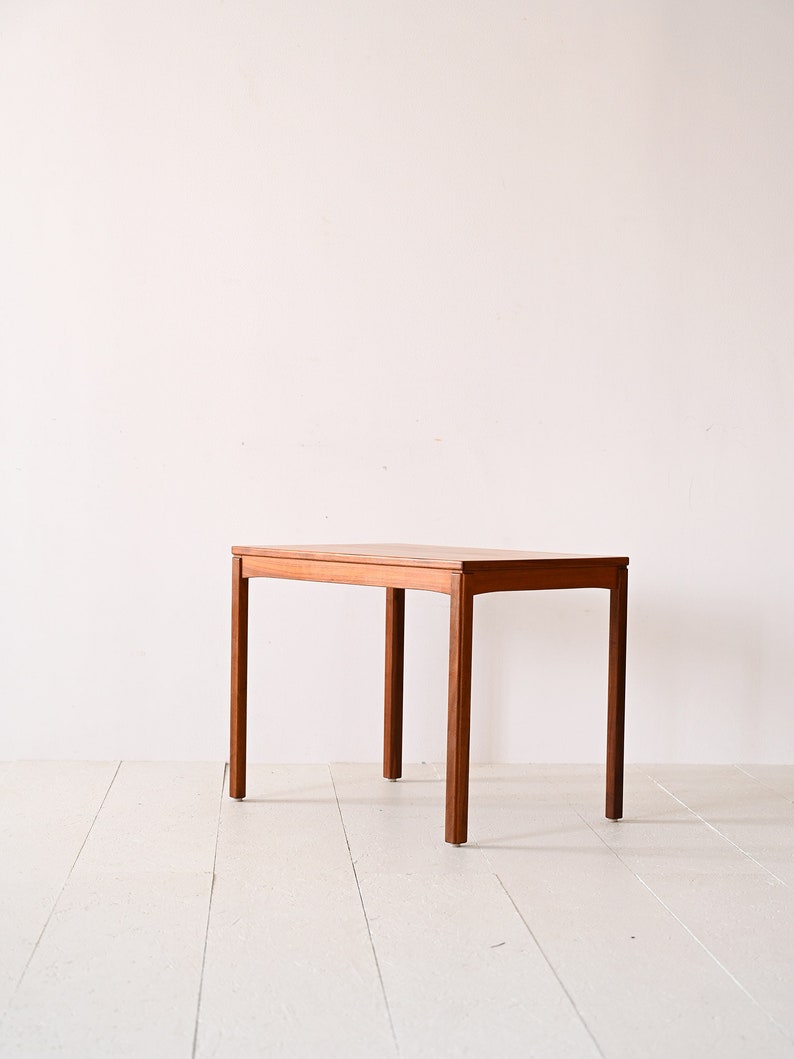 Rectangular Teak Scandinavian Coffee Table image 3