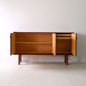 1950s Scandinavian Teak Sideboard Classic Design, Timeless Elegance image 3