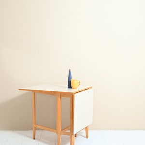 MidCentury Extendable Scandinavian Table by Edsby Verken, Original Danish Style 1960s image 2