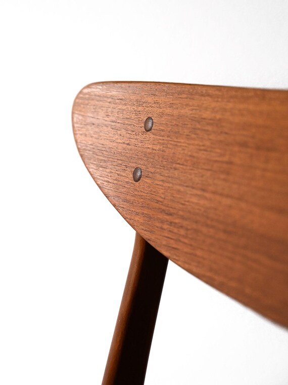 Set of 4 Danish Teak Dining Chairs by Farstrup – 1960s Vintage Mid