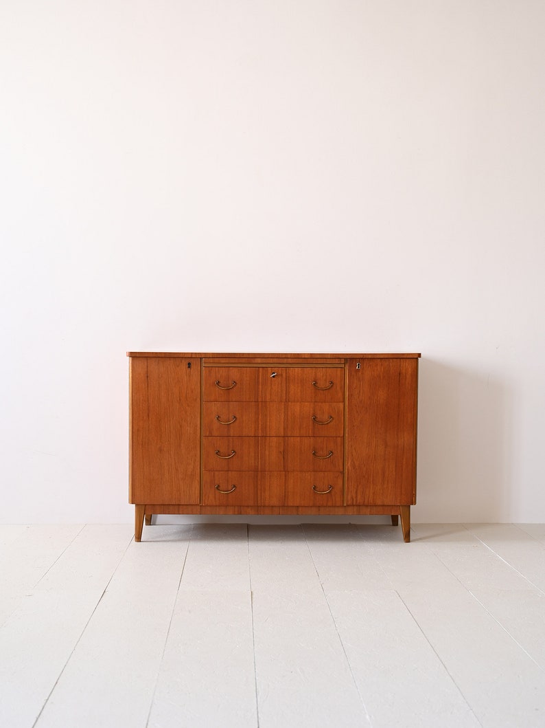 Vintage Scandinavian Highboard from the 1950s image 4