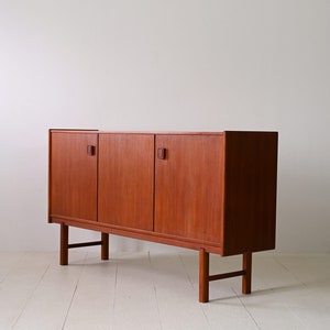 1950s Scandinavian Teak Sideboard Classic Design, Timeless Elegance image 4