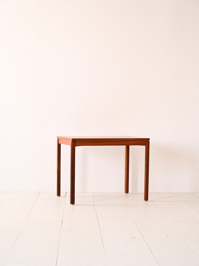 Rectangular Teak Scandinavian Coffee Table image 2