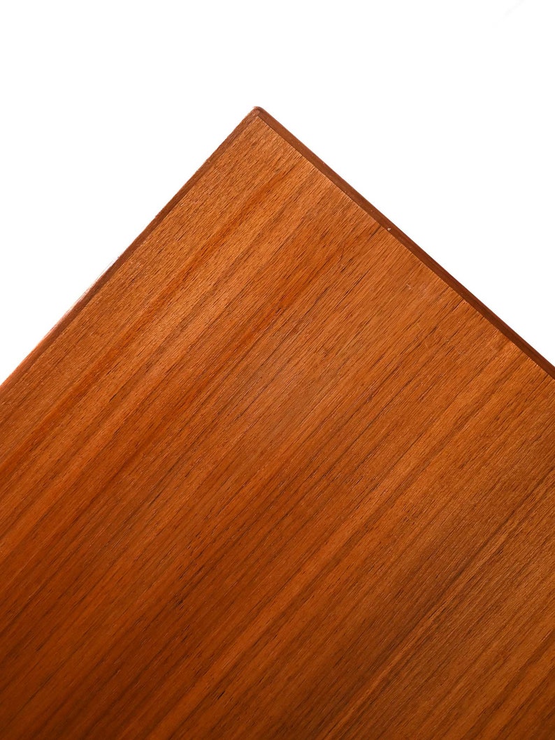 Rectangular Teak Scandinavian Coffee Table image 7