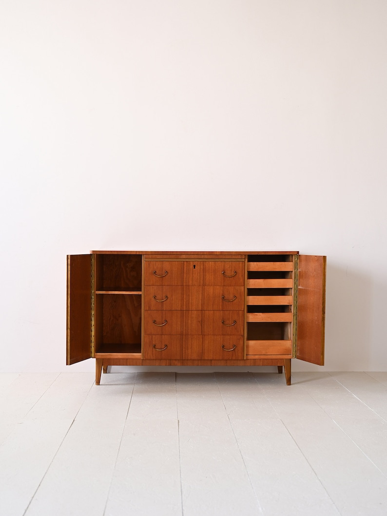 Vintage Scandinavian Highboard from the 1950s image 5