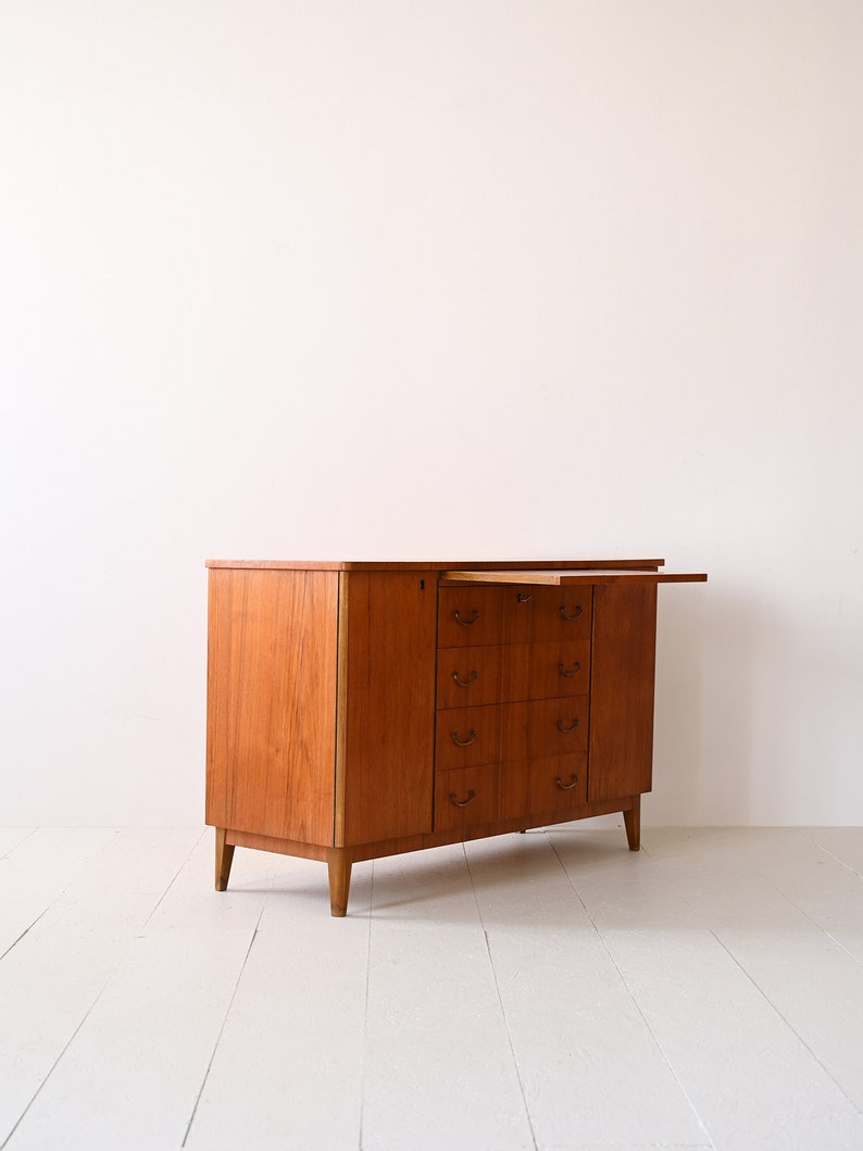 Vintage Scandinavian Highboard from the 1950s image 7