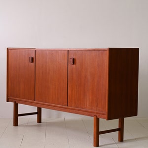 1950s Scandinavian Teak Sideboard Classic Design, Timeless Elegance image 6