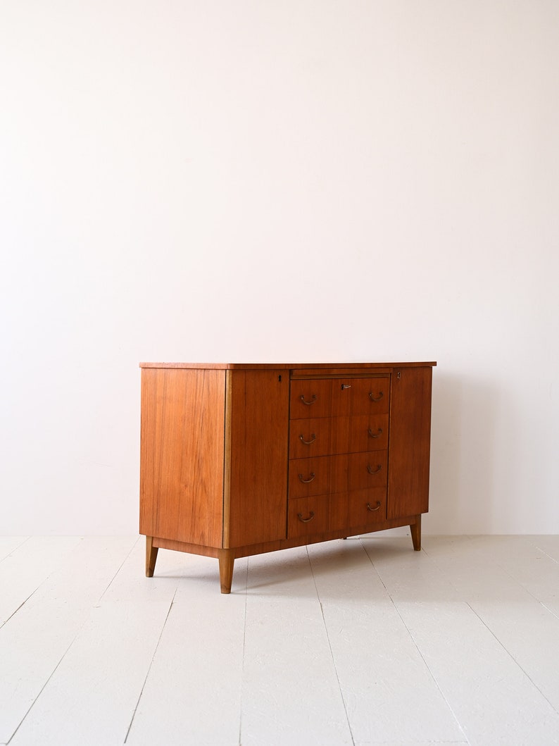 Vintage Scandinavian Highboard from the 1950s image 6