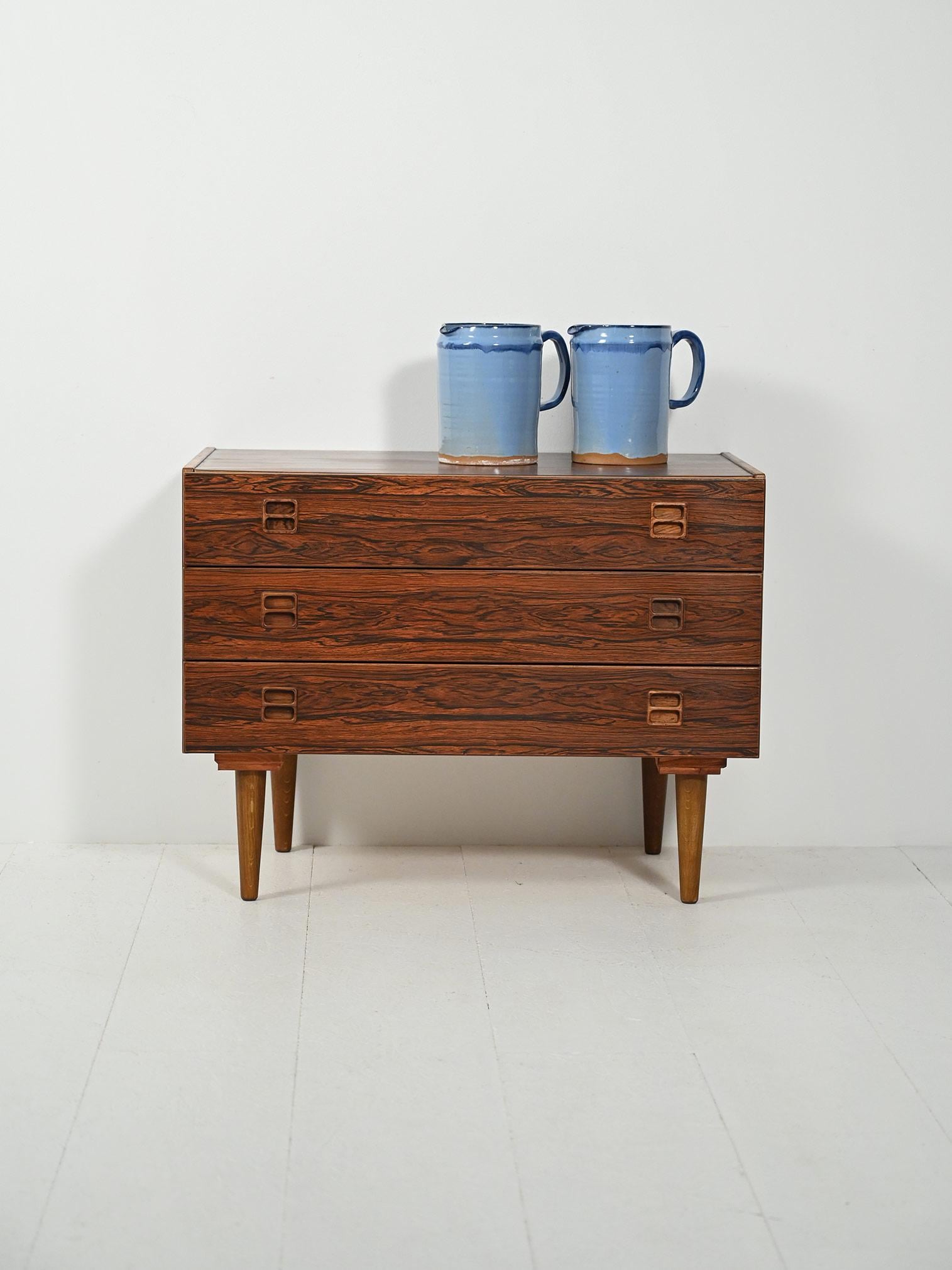 1950s USA vintage チェスト 1950s–60s Danish Chest of Drawers by Denka in Rosewood-effect