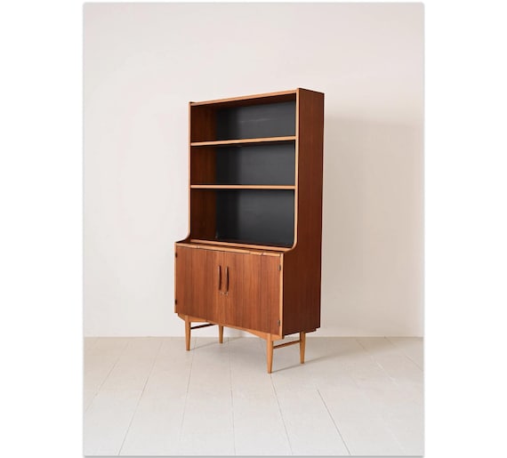 Meuble De Rangement Scandinave Vintage En Teck Des Années 1960 - France