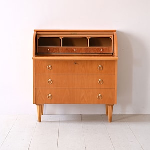 Skandinavischer Mid-Century-Sekretär mit Schreibfläche
