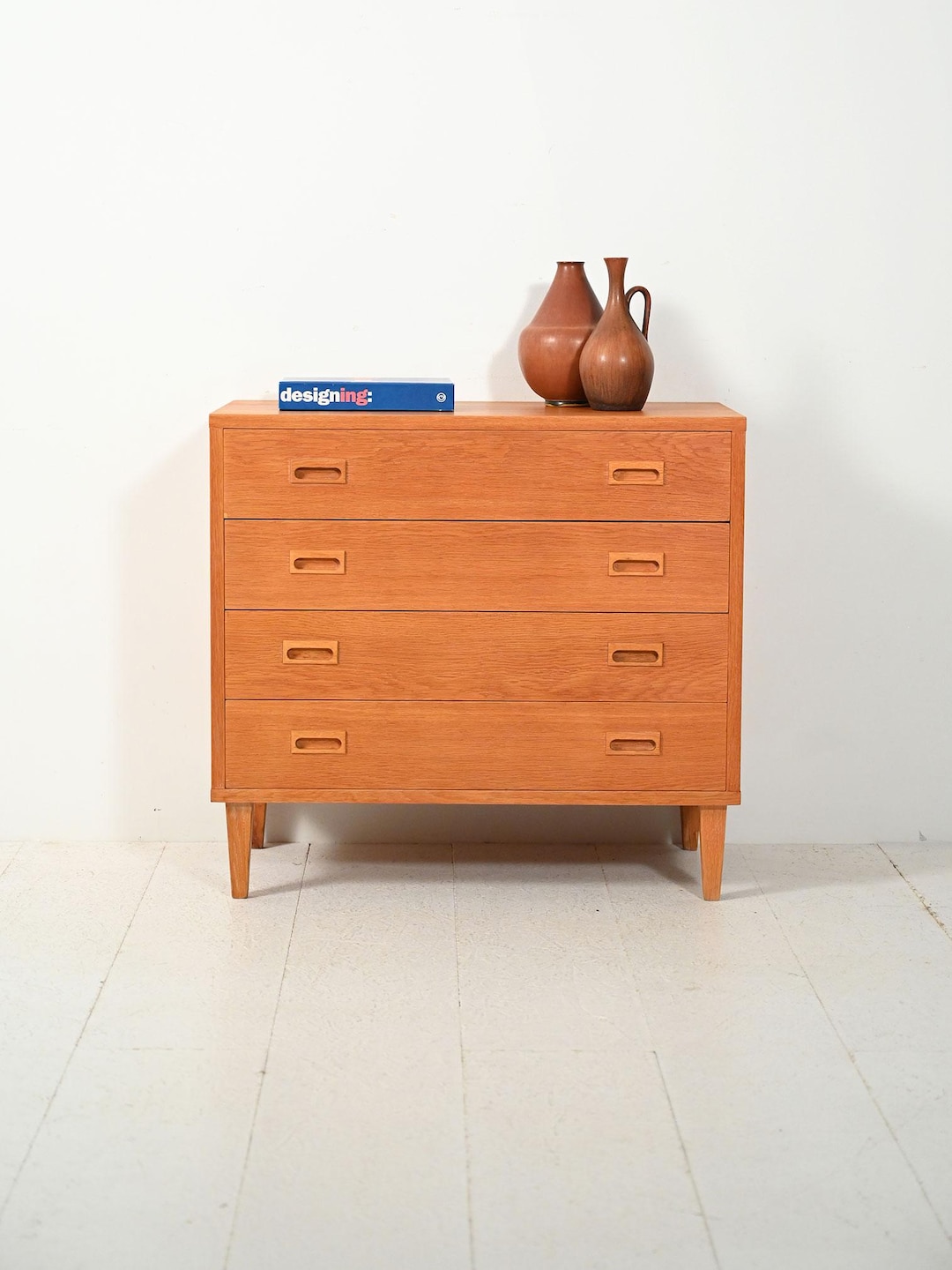 Swedish Oak Chest of Drawers by String Design AB, 1960s Scandinavian ...