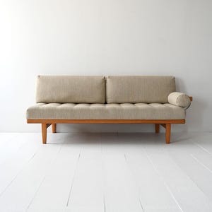Mid-Century Scandinavian Teak Daybed Sofa “Carina” by Svensson & Sandström for KOK Möbel, 1960s Vintage