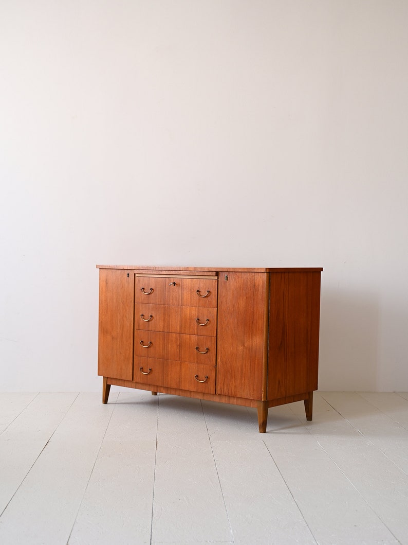 Vintage Scandinavian Highboard from the 1950s image 2