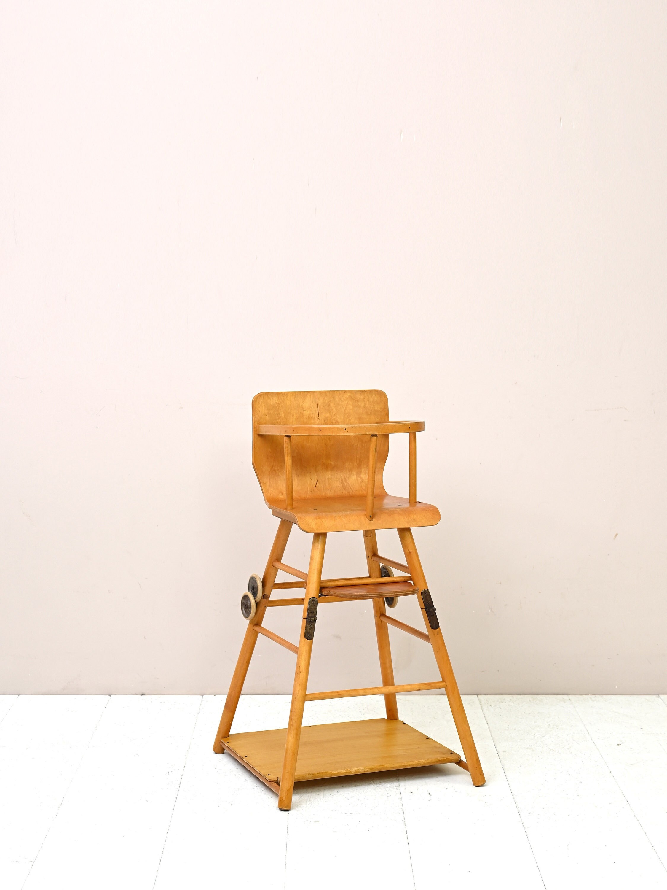 Scandinavian baby high chair sale