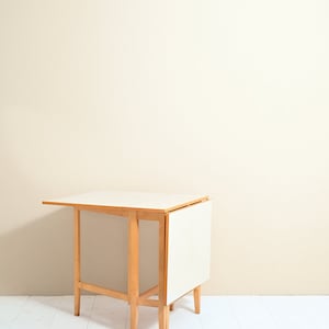 MidCentury Extendable Scandinavian Table by Edsby Verken, Original Danish Style 1960s image 4